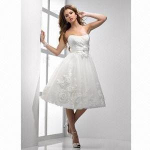 Quality Short Bridal Wedding Dress, Lovely Top Sell wholesale