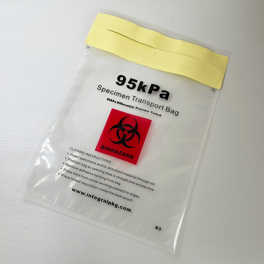 Buy cheap UN3373 Exempt 95kPa Biohazard Bag Spicemen Packing from wholesalers