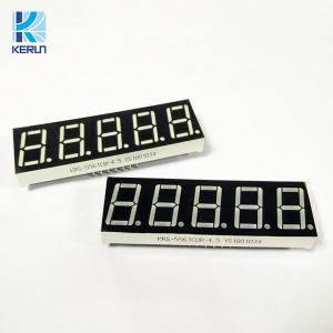Quality 0.56 Inch Common Cathode Seven Segment Display 5 Digit For Power Equipment wholesale