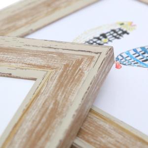Quality Custom Logo Square Wall Picture Frame Set Creative Ocean Wood type wholesale