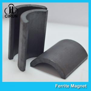 Quality Y30BH C5 C8 Grade Ferrite Arc Magnet For BLDC Ceiling Fan Motor Eco Friendly wholesale