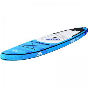 Quality Blue PVC 3 Fin 340*81*15cm All Round Inflatable SUP wholesale