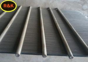 Quality Durable Welded Wedge Wire Screen Filter Rating 99% For Water Treatment wholesale