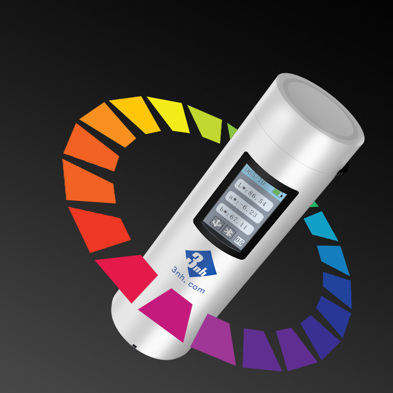 Quality 3nh Portable Colorimeter Digital Color Meter Color Reader CR3 For CIE LAB Equipment wholesale