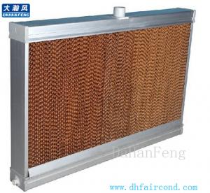 Quality air conditioner/Evaporate cooling pad/evaporate air cooler cooling pad with aluminum frame wholesale