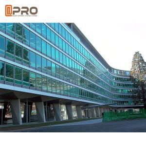 Quality Facade Reflective Glass Invisible Aluminium Curtain Wall For Building Exterior wholesale