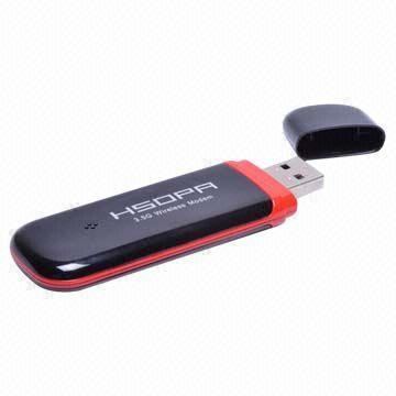 Quality 3G HSDPA/EDGE/GSM USB Modem, 7.2M DL, Supports Mac, Android, Linux and Windows 7 OS wholesale