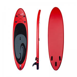 Quality Non Slip Deck Red 325*81*1cm All Round Inflatable SUP wholesale