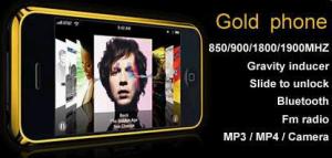 Quality Gold Cell Phone (LC888) wholesale