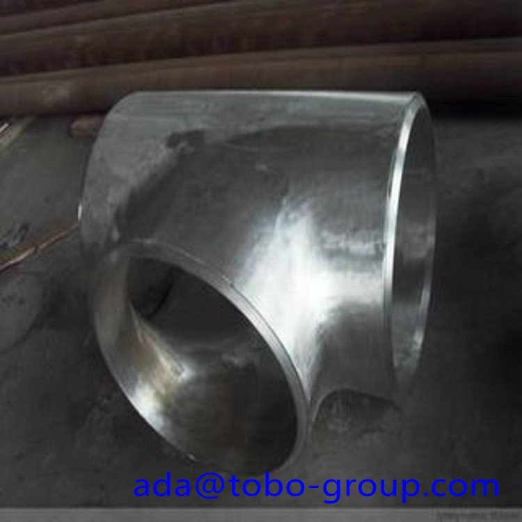 Quality Seamless / weld Stainless Steel Pipe Tee UNS S32760 A815 UNSS31803 A403 WP321 321H WP347 wholesale
