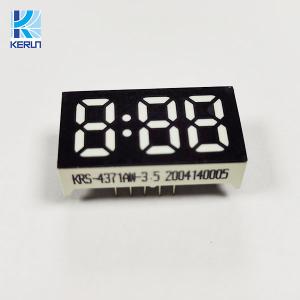 Quality 0.47 Inch Common Anode Alarm Clock LED Display Modules Three Digit wholesale