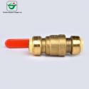 Forged Push Fit 1/2"X1/2'' Copper Pipe Ball Valve for sale