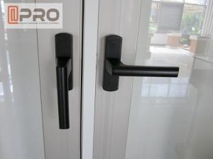 Quality Durable Entrance Aluminum Folding Doors , Thermal Break Lowe Sound Insulation Bi Fold Door wholesale
