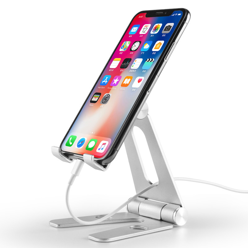 Quality COMER Adjustable portable and folding table aluminium tabletop phone hold for i phone tablet support stand holder wholesale