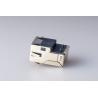 Buy cheap Sinking Shield Side Entry 1x1 Integrated RJ45 Female Connector Yellow / Green / from wholesalers