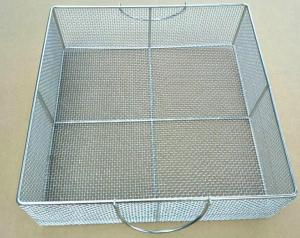 Quality 22cm Metal Strainer Basket For Pasta Rice Noodles wholesale