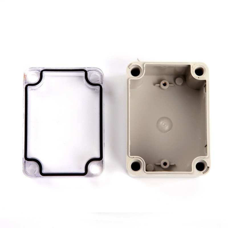 Quality 65x50x55 Mm Outdoor Junction Box Ip66 With Clear Cover For Electrical Enclosure wholesale