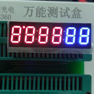 Quality 0.36" 6 Digit Dual Color 7 Segment LED Displays For Indicator wholesale