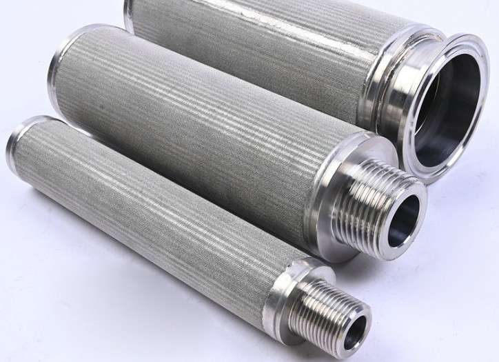 Quality Industrial 5 Micron Stainless Steel Candle Filter Sintered Element wholesale