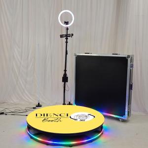 Quality Wedding Social Classic Metal 360 Selfie Booth Portable Slow Motion wholesale