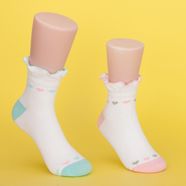 Quality Slip Resistant 100 Cotton Socks For Toddlers , Keep Warm Cute Baby Socks wholesale