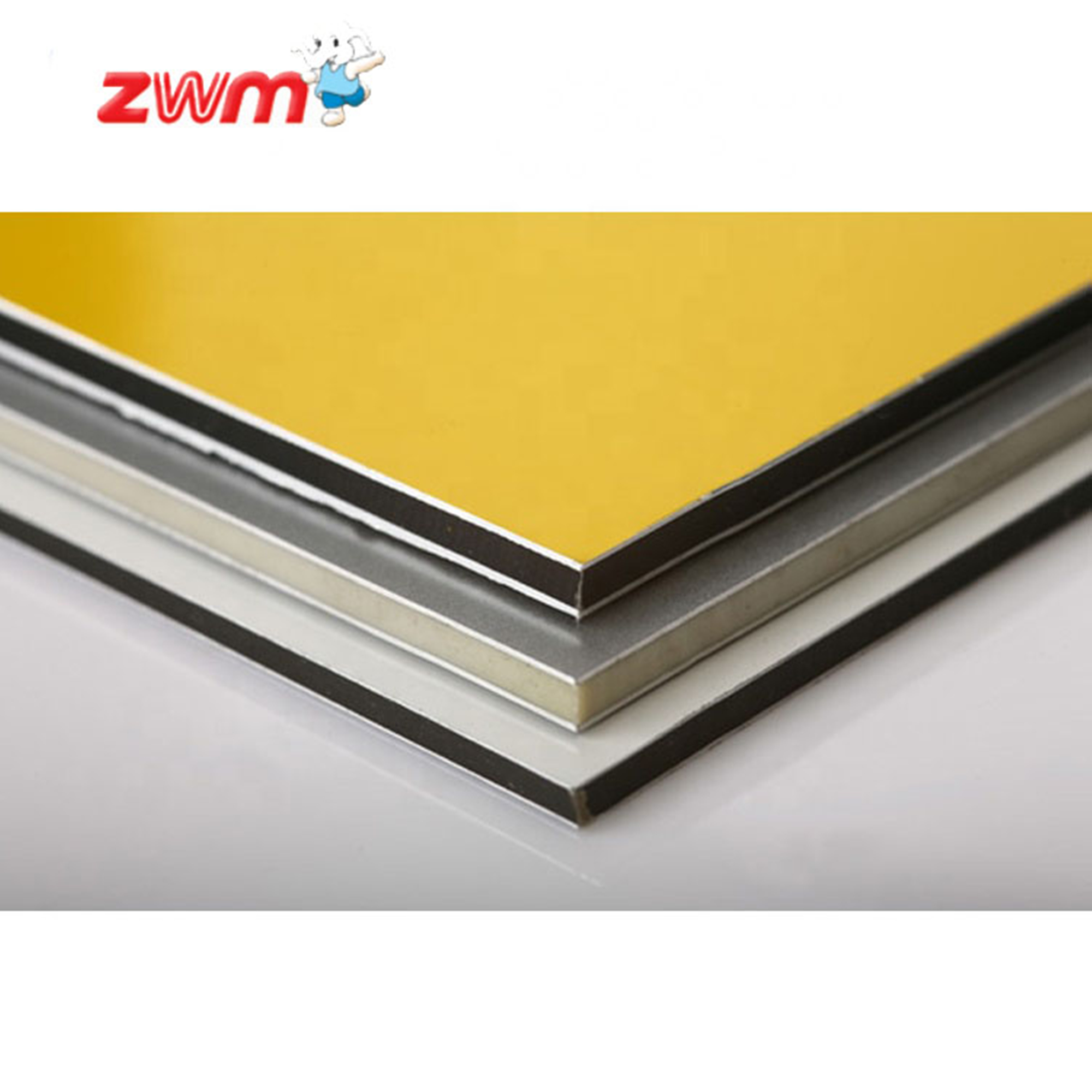 1220mm*2440mm*3mm PE coating Aluminum Composite Panel For Partition and exterior decoration