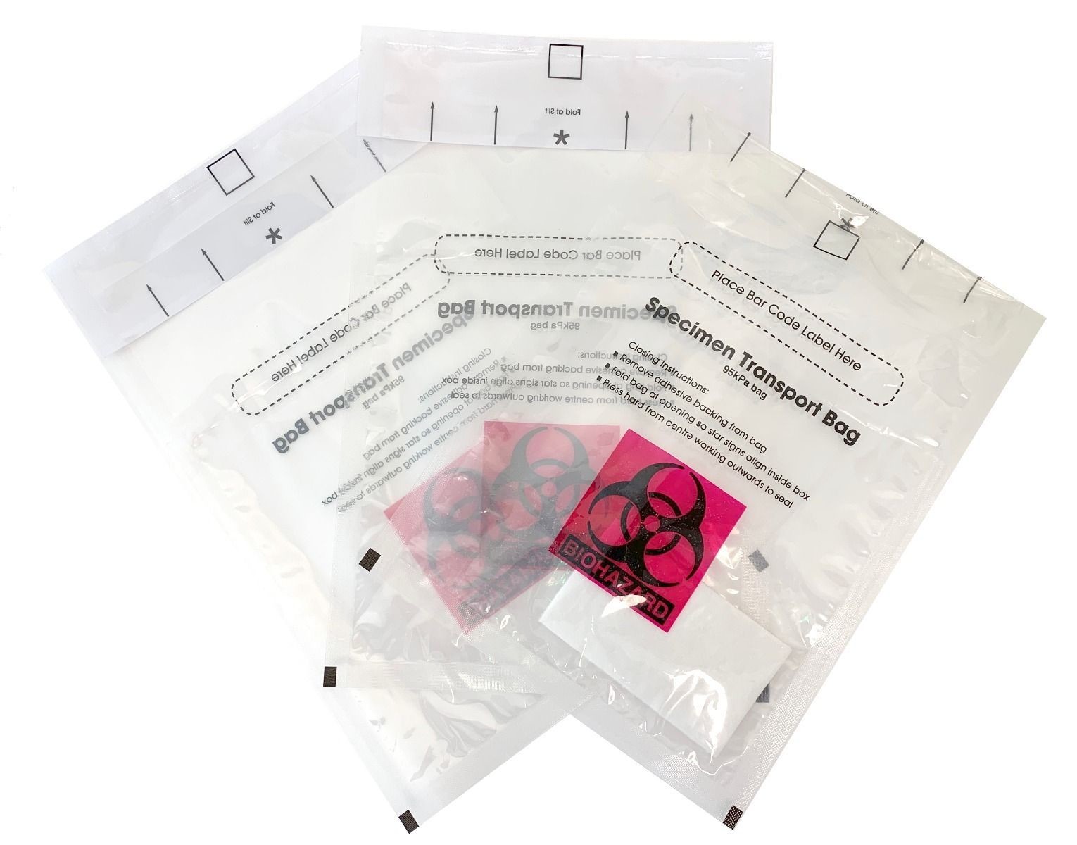 Buy cheap Customized Air Transport Biohazard Plastic Bag Gravure Printing from wholesalers