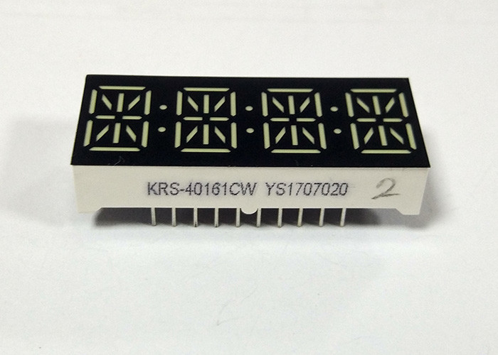 Quality 0.4 Inch 4 Digit Alphanumeric LED Display Common Anode 16 Segment wholesale