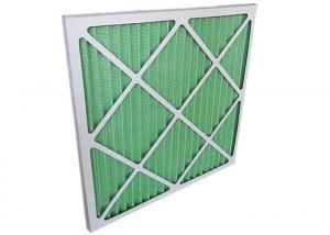 China Low Resistance Pleated Panel Air Conditioner Air Filters HVAC For Primary Filtration on sale