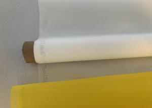 Quality 90t 165cm Width Silk Screen Printing Mesh Yellow White Color wholesale