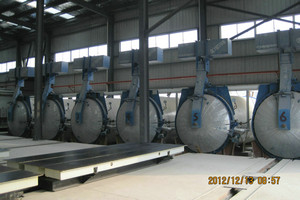 Quality Chemical Industrial Concrete AAC Autoclave Pressure Vessel With Saturated Steam wholesale
