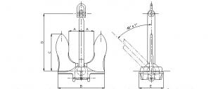 Quality Baldt Anchor,boat anchor,ship anchor,anchor for vessel wholesale