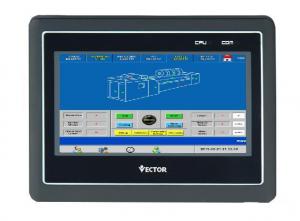 Quality EtherNet 7.4inch HMI Control Panels RS485 HMI LCD Display wholesale