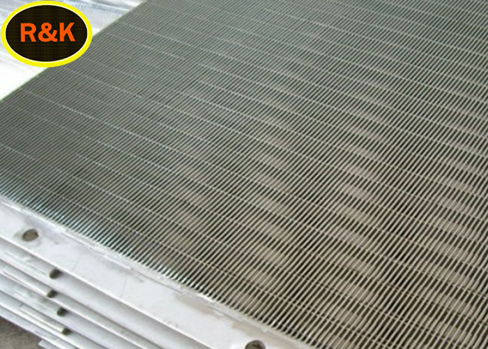 Quality V Shape Wedge Wire Screen Easy Leak High Flexibility For Liquid / Solid Separation wholesale