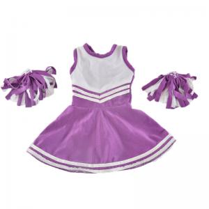 China custom cheerleader sets cotton any color doll clothes 18 inch doll accessories on sale