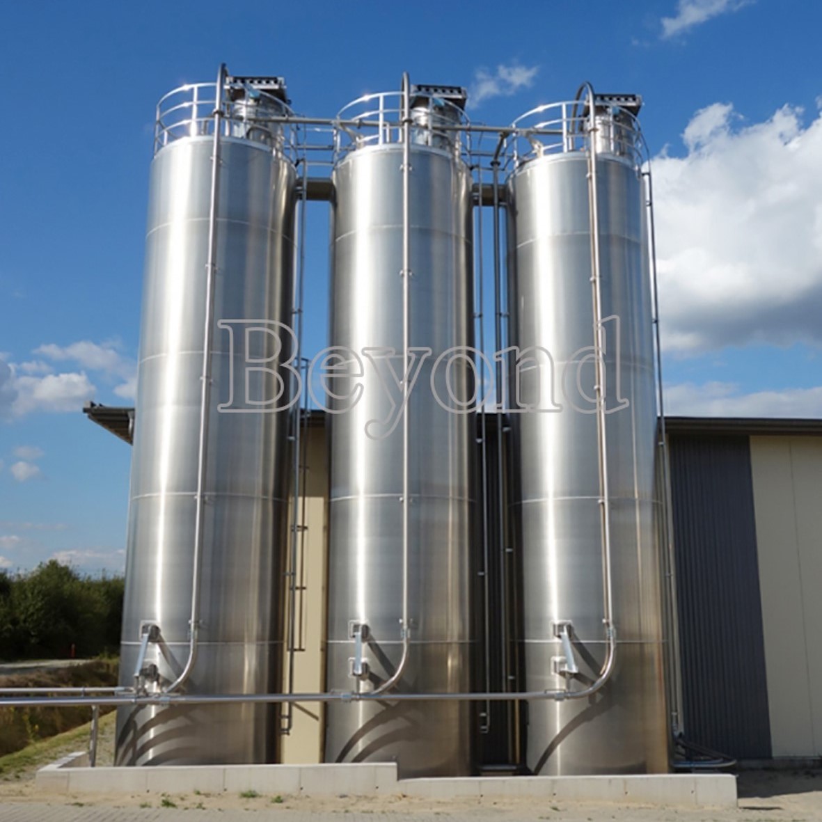 Quality 10000 gallon milk silo Stainless Steel Milk Storage Tank Milk Storage Silo wholesale