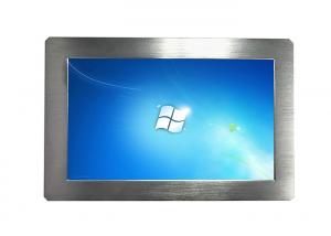 China Fanless Embedded Touch Panel PC Celeron 2.0GHz J1900 CPU 8.9 Inch Size on sale