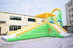 Quality Customized Inflatable Water Toys, Inflatable Action Tower Wirh Swing wholesale