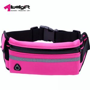 Quality leica fabric Adjustable Running Pouch Fanny Pack waterproof wholesale