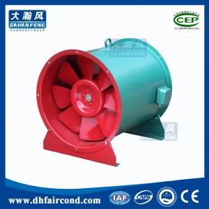 Quality DHF industrial commercial Fire-fighting smoke-exhaust fan with high temp air exhaust ventilation blower fire smoke fan wholesale