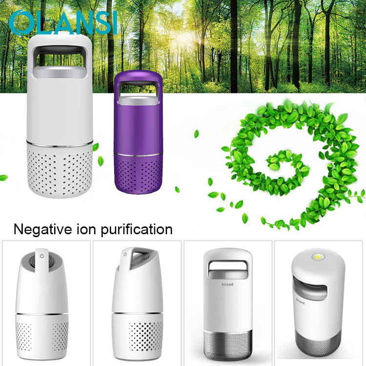 Quality Olansi Hepa UVC Air Purifier 360 Degree Home Air Cleaner Manufacturer China wholesale