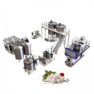 Quality 2000kg/H Mozzarella Dairy Cheese Processing Machine wholesale