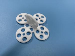 China Virgin PTFE Machined Parts Gasket ISO9001 For 4G 5G RF Connector on sale