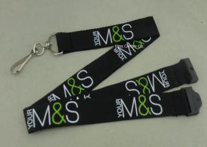 Quality Custom Company Woven Lanyard Holder Sublimation Ribbon For Fair Show ID Card wholesale