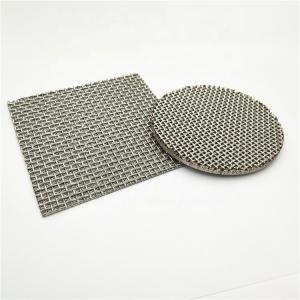 Quality Accurate filter rating For Air Liquid Solid Filtration durability Stainless Steel Filter Disc wholesale