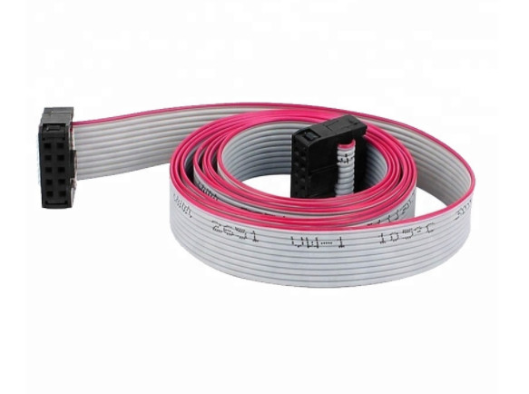 Quality 1.27 MM Pitch Wiring Harness Wire , 2*5 10P IDC Flat Electrical Wiring Harness wholesale