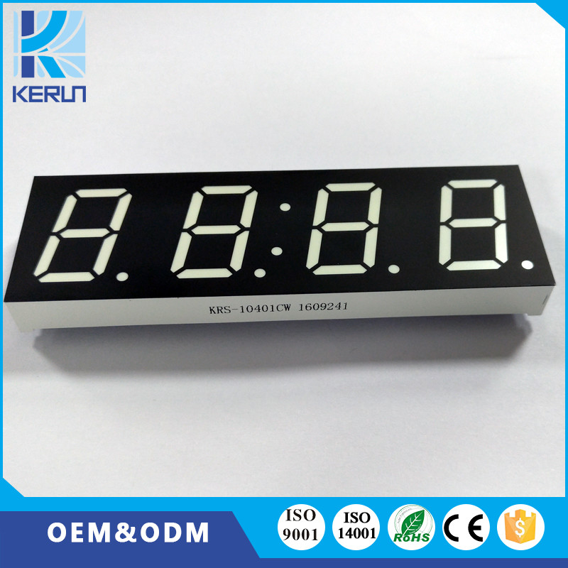 Quality 20mA 2.5 Inch Surface Mount 7 Segment Display Common Anode Muiti Color wholesale