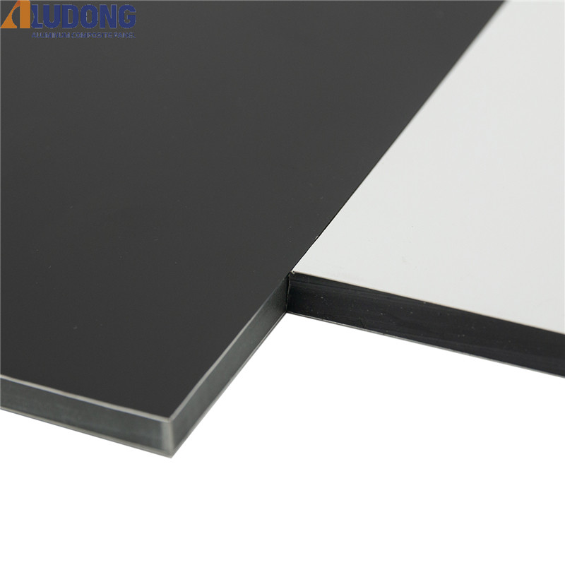 Quality LLDPE Core 4mm PVDF Aluminum Composite Panel Brushed Mill Finish wholesale