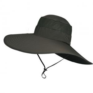 Quality Adult Summer Beach Cap Men'S Panama Hat Big Wide Brim Waterproof wholesale