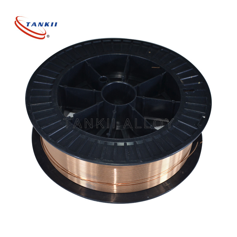 Quality 1.2 - 4.0mm Iron Free Aluminum Bronze Alloy Welding Wire ERCuAl-A1 SG - CuAl8 wholesale